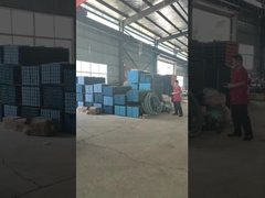 Vidéo de forage de tuyaux géologiques